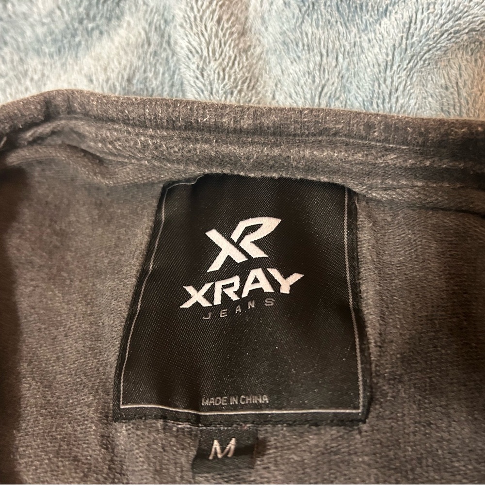 2 tone grey xray jeans sweater never worn to small for me size USM